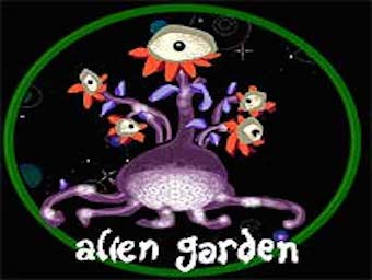 Alien garden logo.